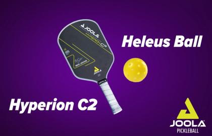 JOOLA Ra Mắt Bóng Heleus Và Dòng Vợt Hyperion C2 Đột Phá