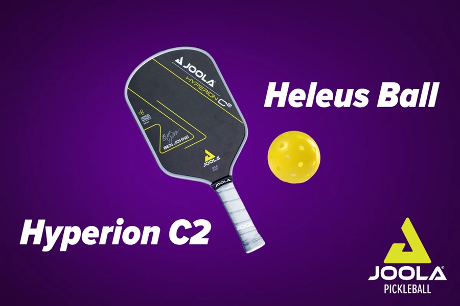 JOOLA Ra Mắt Bóng Heleus Và Dòng Vợt Hyperion C2 Đột Phá