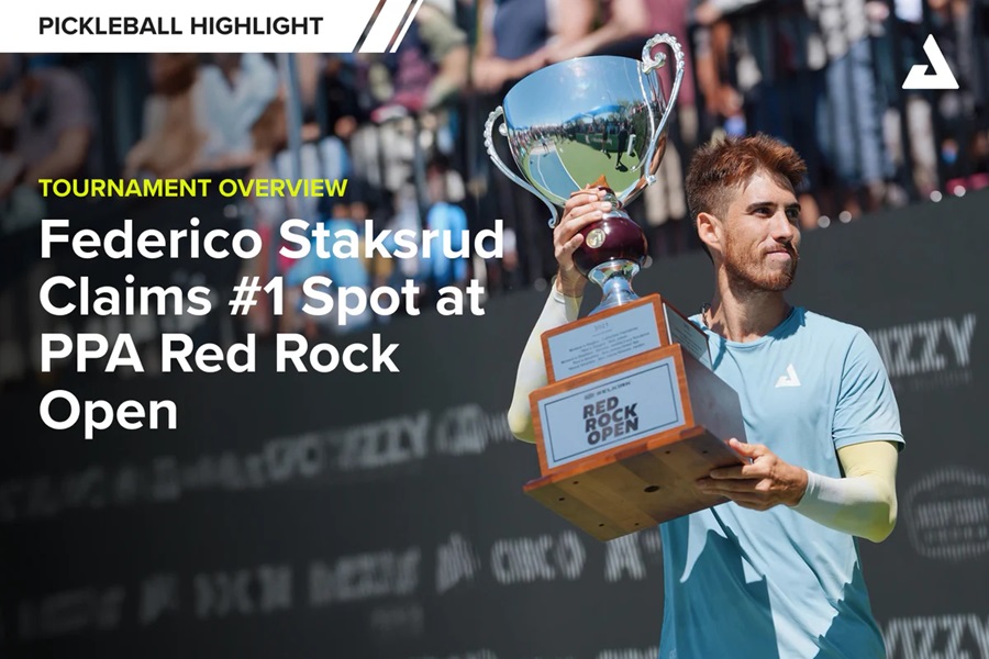 Federico Staksrud Vươn Lên Số 1 Thế Giới Tại PPA Red Rock Open Federico Staksrud Vươn Lên Số 1 Thế Giới Tại PPA Red Rock Open