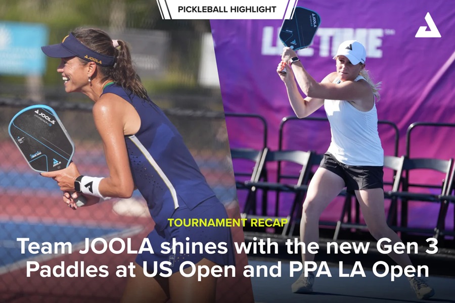 Team JOOLA Tỏa Sáng Với Vợt Gen 3 Tại US Open & PPA LA Open