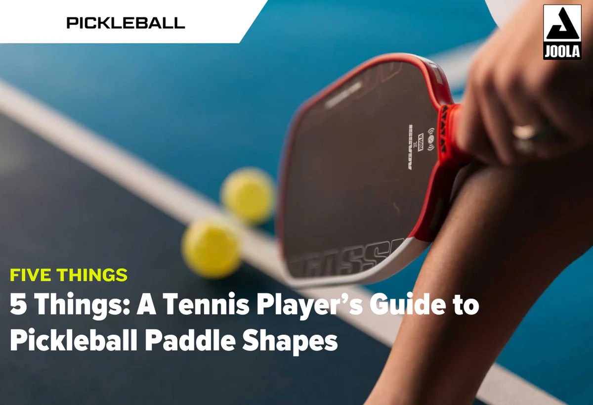 5 Điều Cần Biết: Hướng Dẫn Chọn Vợt Pickleball Cho Người Chơi Tennis